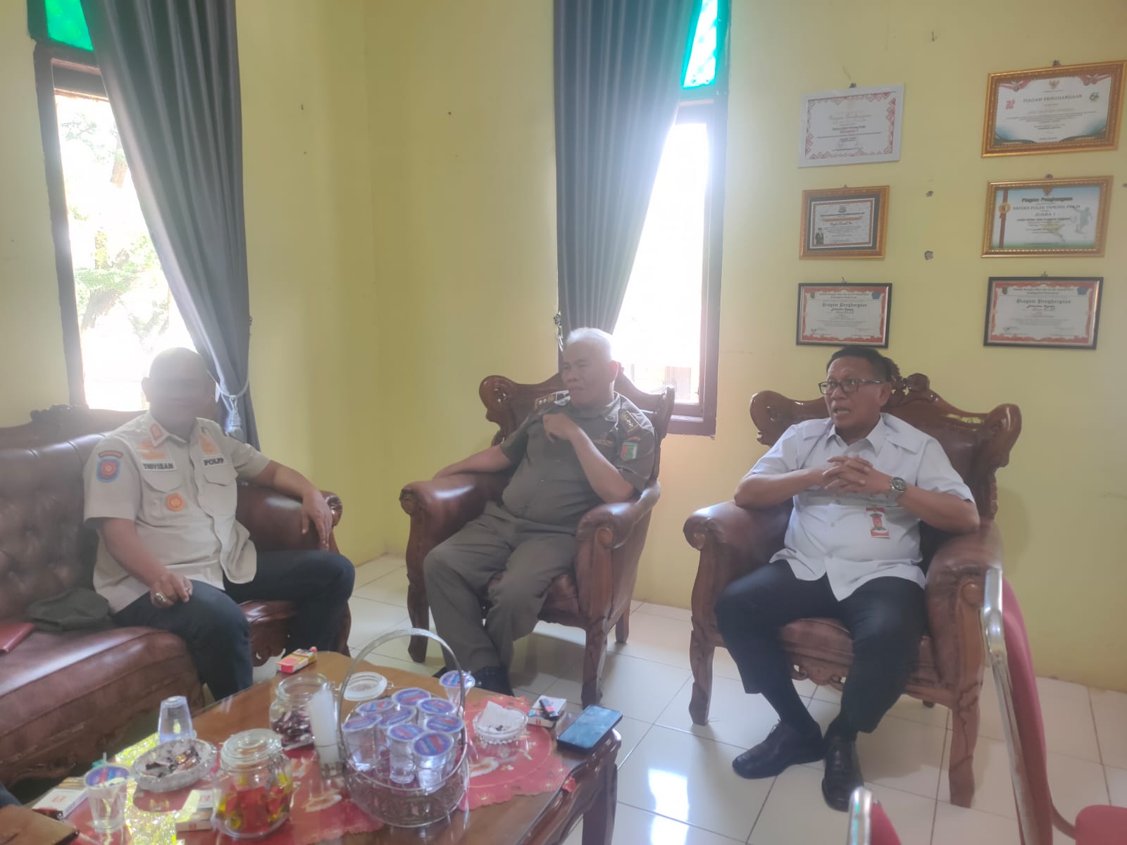 Plt Kasat Pol PP Pesawaran Bantah Pemotongan Bantah Uang Makan Personel