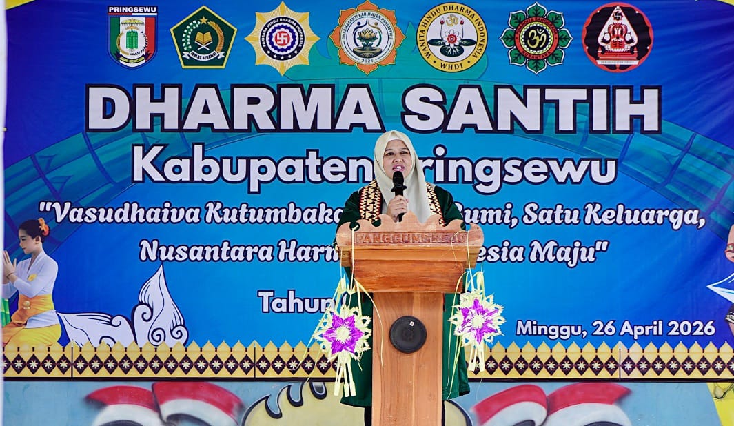 Wakil BupTi Pringsewu Hadiri Dharma Santhi Nyepi