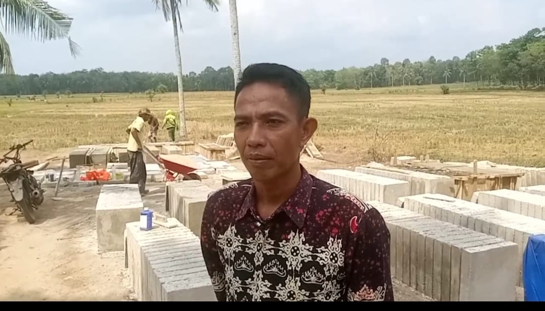 Bantuan APBN Rp195 Juta Bangun Irigasi Trisno Maju, Kades: Kami Awasi Sampai Bermanfaat Nyata